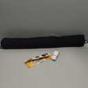 Comfyanno 38 Weighted Under Door Draft Stopper, Fits Front, Bedroom, Interior Door, Easy to Install, Block Cold Air Draft from Bottom Door, 2.2lb, Fits Door Gap up to 3, Black