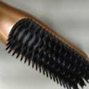Steam Hair Straightener Brush, Steamline Pro 3 in 1 Straightening Brush, Curly & Frizzy Hair,Smooth Without Flattening, 5 Temp Settings & LED Display, Dual Voltage, Professional Styling Tools, Orange