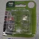 Philips 7440LLB2 7440 LongerLife Miniature Bulb, 2 Pack