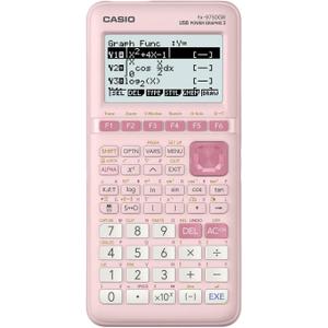 Casio fx-9750GIII Graphing Calculator | Natural Textbook Display | Python Programming | Ideal for Exams, STEM & Advanced Math | Pink