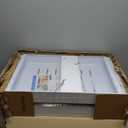 4Pack Expandable Pull Out Cabinet Organizer 21" Deep - Sliding Drawer Organizer Roll Out Shelves Adhesive - Adjustable Width 15.2"-26.2" W (White)