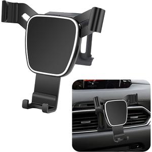 musttrue Car Phone Holder for Mazda CX5 2017 2018 2019 2020 2021 2022 2023 2024 2025 CX5 Auto Accessories Navigation Bracket Interior Decoration Mobile Cell Phone Mount