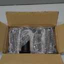 4 Pcs Metal Adjustable Furniture Legs 4.72-7.87 inch, Adjustable Cabinet Legs for Sofa/Bed/Chair/Couch/Dresser/Table,Heavy Duty Bed Replacement Support Legs for Bed Frame/Bed Center Slat (Black)