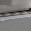 LazBlinds No Drill Zebra Blinds for French Door, Cordless Blinds for Door with 20" Covering Width, Small Gap Design Light Filtering Sheer Shades for Indoor Windows, 20 5/8" W x 24" L, White, 1 Panel
