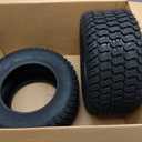 MaxAuto 2 Pcs 16x6.50-8 Lawn Mower Tire for Garden Tractors Riding Mowers, 4PR, Tubeless