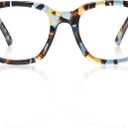 Square Reading Glasses for Women - Blue Mirage - Readers Chic & Modern Design FF-7327