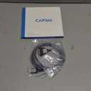 Capshi HDMI A to DVI Adapter Cable 6FT, High-Speed Gold-Plated Plug and Play Bi-Directional Nylon Braid 1080p, DVI to HDMI Adapter for Televison/Monitor/Video Card/Graphics Card