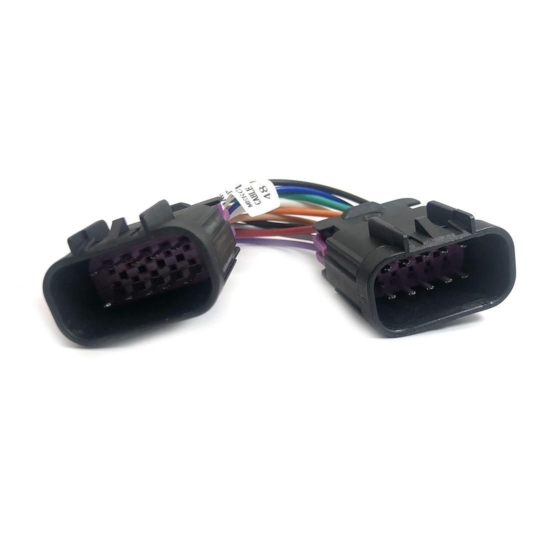 84-892452T01 892452A01 for Mercury Mercruiser Quicksilver Male to Male Cable Adapter Assembly 10-Pin