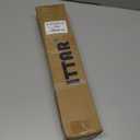 ITTAR Rotatable Window Cleaning Kit, Window Cleaner Squeegee with 60" Extension Pole, Rubber Squeegee & 2 Microfiber Scrubber Combo, Window Washing Equipment for Cleaning Shower, Windows, Car Glass