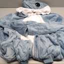 NEWCOSPLAY Unisex Adult Onesie Pajamas Animal One Piece Costume Cosplay Sleepwear, Size 2XL