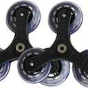 2pcs Shopping Cart Stair Climbing Triangle Replacement Casters - Grocery Shopping Cart Three-Wheel Stair Climbing Hardware