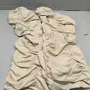 QSH Ruched Pillowcases Queen Size Set of 2, Wheat Shabby Pillow Shams 20"x30", Boho Chic Bedding Pillow Covers Queen Ultra Soft and Breathable Microfiber Pillow Sham Set