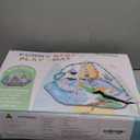 Baby Gym Play Mat, 8-in-1 Tummy Time Mat & Ball Pit with 6 Toys, Washable Baby Activity Play Mat for Visual, Hearing, Sensory, Motor Development, Baby Toys Gift for Toddler Infant 0-3-6-9-12 Months