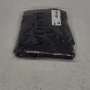 Weintee Women's Petite Cotton Pull On Pants with Pockets (Black, L)