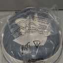 ANGELBLISS Baby Potty Training Toilet Seat with Soft Cushion Handles, Haute Collection, Double Anti-Slip Design and Splash Guard for Boys and Girls (Blue)