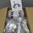 Colorful Lighting Baby Balance Bike Toys for 1 Year Old Girl Gifts, 10-36 Month Toddler Balance Bike, No Pedal 4 Silence Wheels & Soft Seat Pre-School First Riding on Toys, 1st Birthday Gifts. (Pink)