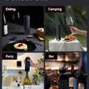 HOTO Electric Wine Opener, Automatic Bottle Opener with Foil Cutter, Uncorks 170+ Bottles, 10s Instant Opening, Battery Operated Corkscrew Wine Opener, Perfect Ideal for Wine Lover Wedding Party Home