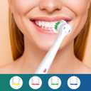 Replacement Toothbrush Heads Compatible with Oral B Braun Pro 1000 Electric Toothbrush Heads, 8 Count Precision Clean Brush Heads Refill Compatible with Oral B Pro 100/500/1000/1500/Genius X (4 Pre 4 Cross)