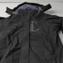 Diamond Candy Women's Winter Ski Jacket Hooded Windproof Warm Jackets Snow Waterproof Rain Coat (X-Large)