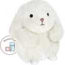 Bunny Stuffed Animal, Microwavable Heating pad for Anxiety Relief, Rabbit Plush for Bedtime, Cuddle, Companion, Warmer Plushies, Stress Relief Packages for Women & Girls, Unscented, 8inch, 1.3 lbs