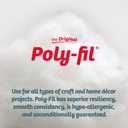 Poly-Fil Fairfield Original Fiber Fill Stuffing, Premium Polyester, 50 oz Bag