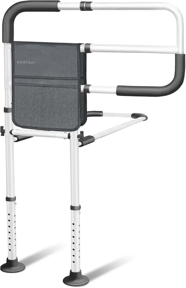 Bed Rails for Elderly Adults Safety, Bed Assist Grab Bar Handle with Storage Pouch, Adjustable Bed Cane Portable Handle Bedside Railing - Fits Twin Full Queen King Bed Rails for Elderly Adults Safety, Bed Assist Grab Bar Handle with Storage Pouch, Adjustable Bed Cane Portable Handle Bedside Railing - Fits Twin Full Queen King