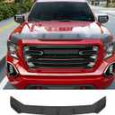 powoq Hood Protector Compatible with 2019-2026 GMC Sierra 1500 Deflector Upgraded TPE Shield Hood Deflector Replacement for 2019-2026 GMC Sierra 1500 Accessories