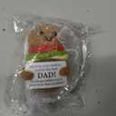 3 x Mini Dad Gifts for Birthday from Daughter Son Wife Positive Crochet Burger