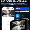 IIWEY 4K+4K Dash Cam Front and Rear, 5G Wi-Fi 64GB SD Card Included, STARVIS Dash Camera for Cars, 3 Inch IPS Screen, Dual Channel HDR Night Vision, 24H Parking Mode, 170 Widude Angle, G-Sensor, Black