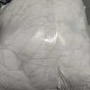 Beige Seersucker Duvet Cover Set Queen Size (90 x 90 inches), 3 Pieces (1 Duvet Cover + 2 Pillow Cases), Ultra Soft Washed Microfiber, Textured Duvet Cover with Zipper Closure, Corner Ties