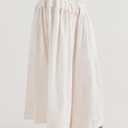 Women Summer Boho Maxi Skirt Tie Front Flowy Hollow Eyelet High Waist Long Skirts Fashion Clothes 2026