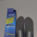 Plantar Fasciitis Feet Insoles Arch Supports Orthotics Inserts Relieve Flat Feet, High Arch (Mens 4-4 1/2 | Womens 6-6 1/2) (Gray)