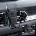 Car Phone Holder Mount for Mazda CX-5 2023-2022, 2023 Accessories, Compatible with 4.5-7.5 inch Smartphones, Black