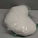 Heart Pillow White Heart Shaped Throw Pillows Super Soft Faux Rabbit Fur Heart Throw Pillow Valentines Day Decorations Pillow,Wedding Decor (M-15.7*11.8in)