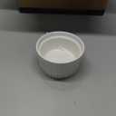 MALACASA Ramekins 4 oz Oven Safe, Porcelain Creme Brulee Ramekins Pudding Custard Cups Small Ceramic Souffle Dishes Ramakan Ramiken Ramicans Baking Bowls Set of 6, White, Series RAMEKINDISH