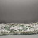 Collive Anti Fatigue Mats for Kitchen Floor, Comfort Non Slip Kitchen Floor Mats Cushioned Standing Desk Mat for Office, Laundry, Sink, 17x47 Green Waterproof Kitchen Rugs