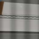 Shario Nursery Book Shelves, 4-Pack White Floating Shelves for Wall Kids, Scalloped Shelves, Wall Book Shelves for Bedroom Kids, Toddler Room, Baby Room, Nursery Decor (16.5 Inches), White 