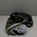 AOFITEE Dog Coat, Warm Dog Jackets for Large Dogs, Reflective Turtleneck Dogs Winter Coat with Harness Built in, Waterproof Windproof Pet Snow Jacket Fleece Vest for Cold Weather, Green XXL