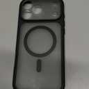 TOCOL for iPhone 17 Pro Max Case, Compatible with Magsafe, Full Camera Protection, Built-in Magnetic Ring, Translucent Matte Phone Case for iPhone 17 Pro Max 6.9 Inch (Black)