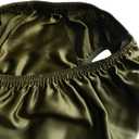 Men's 100% Pure Silk Underwear Bikini Briefs Panties (Red, XXL)