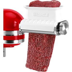 Meat Tenderizer Attachment for Kitchenaid Mixers, 3 Adjustable Thickness Settings, Dishwasher Safe Sturdy Beef Steak Processor Tool Accessory