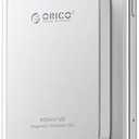 ORICO 480GB Magnetic External SSD, Aluminum Alloy, Up to 460MB/s, External Solid State Drive, Expand Storage for iPhone 17 Pro Max, Compatible w/MagSafe, USB-C Smartphones - K5MINI Silver