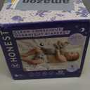 The Honest Company Clean Conscious Overnight Diapers for Sensitive Skin, Hypoallergenic Fragrance-Free Baby Diapers, Cozy Cloud and Star Signs Design, Club Box, Size 5 (27+ lbs), 40 Count