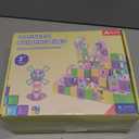 165 PCS Magnetic Tiles Set, Magnet Building Blocks Set with Car, Alphabet Card, and Ferris Wheel for Kids, STEM Educational Montessori Toy for 3 4 5 6 7 8 + Year Old Boys Girls Toddlers Birthday Gifts