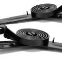 for Chevy Silverado 1500 HD 2003 2004 2005 2006 Hood Hinge Spring Driver and Passenger Side | Pair | Replacement for GM1236115 | 15035591