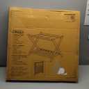 Winsome Reese Luggage Rack with Storage Shelf, for Guest Room, Bedroom, Foldable, No Assembly, Espresso