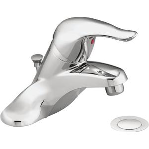 Moen L4625 Chateau One-Handle Low Arc Bathroom Faucet, Chrome