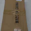 4 Pack - 14 inch Black Hidden L Shelf Bracket (1/5 Inch Thicked) Iron Floating Shelf Brackets Rustic Industrial Metal Brackets for Shelf Support