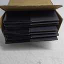 Rempry 8x6x6 Inches Black Small Shipping Boxes Pack of 25, Cardboard Corrugated Mailer Boxes for Packaging Small Business, Black Gift Boxes for Mailing Present