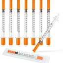1ml/cc 29G 1/2" Syringes with Needle, 100 Pack